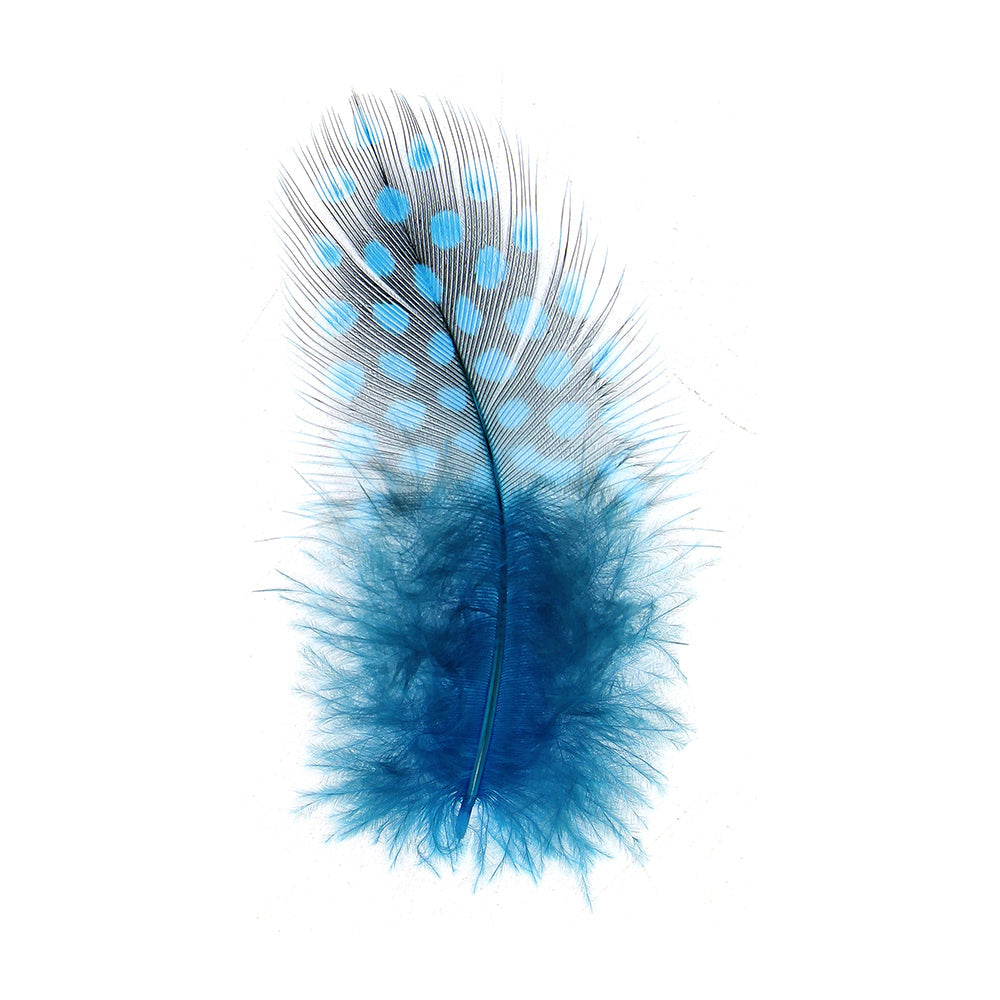 Boho Feathers Blue 15Pcs Pb Ib