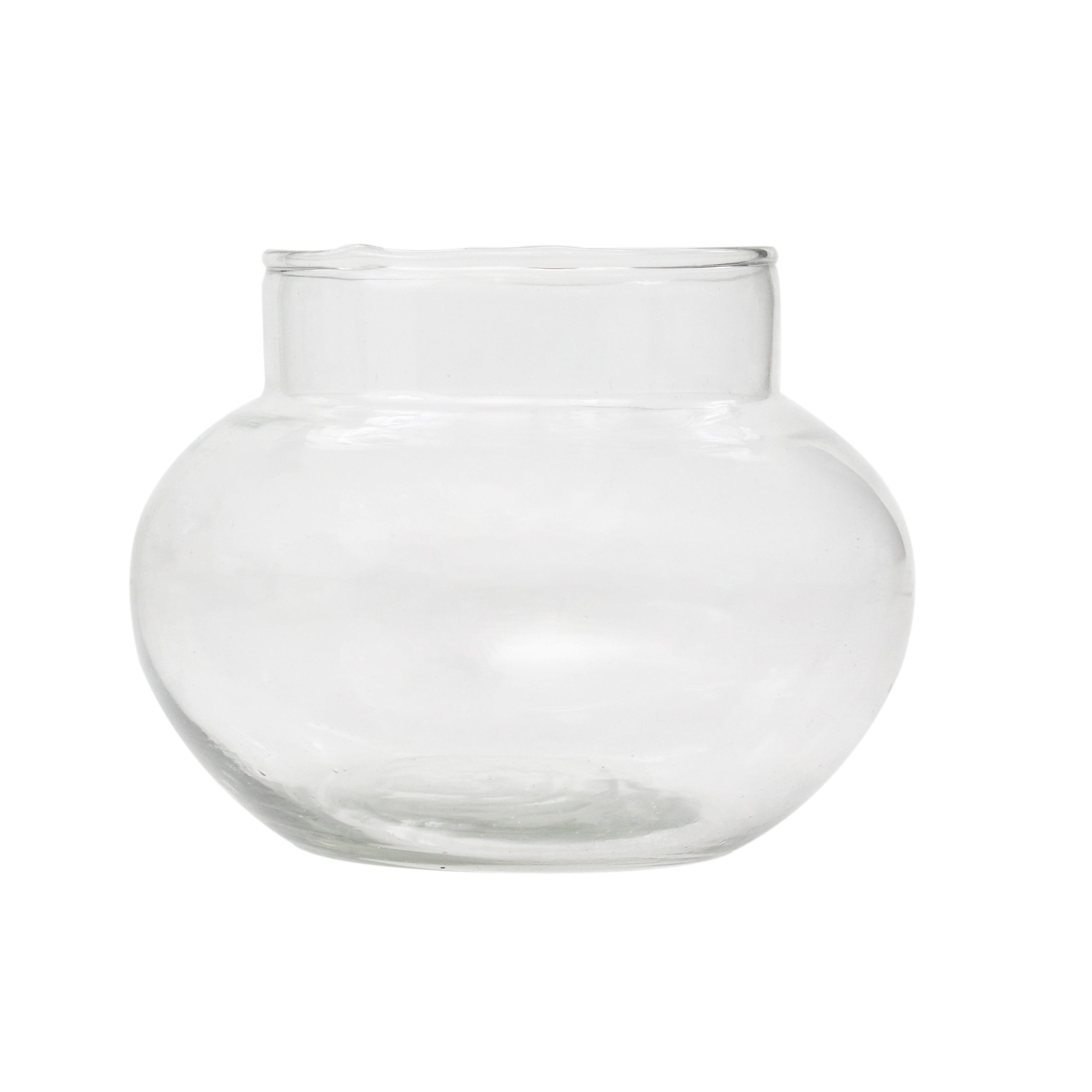 Mini Round Shape Glass Candle Mould 2.75 Inch 1Pc Ib