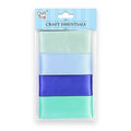 Satin Ribbons 1.5 inch Ocean 4mtr