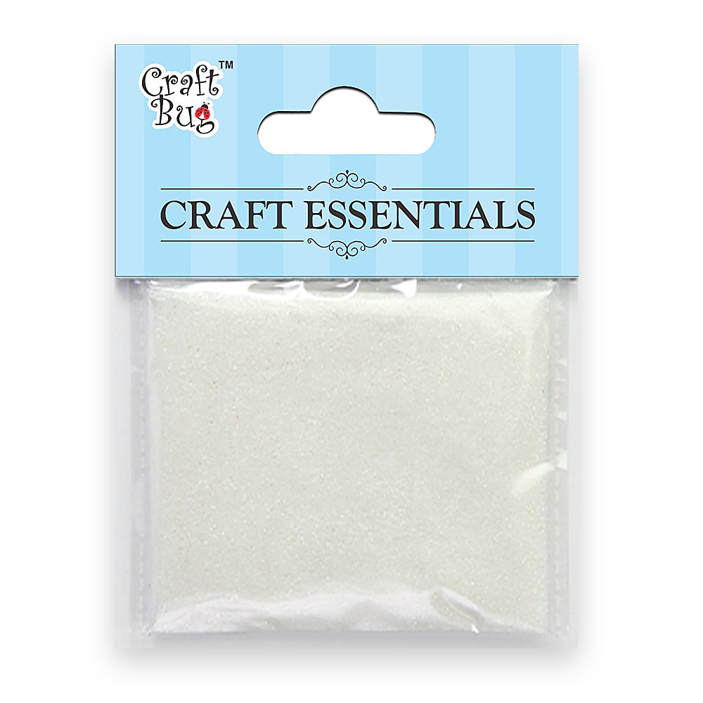 Itsy Bitsy Glitter Dust - White, 10gm