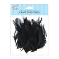 Feathers Black 90pcs