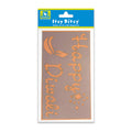 Itsy Bitsy Stencil - Happy Diwali