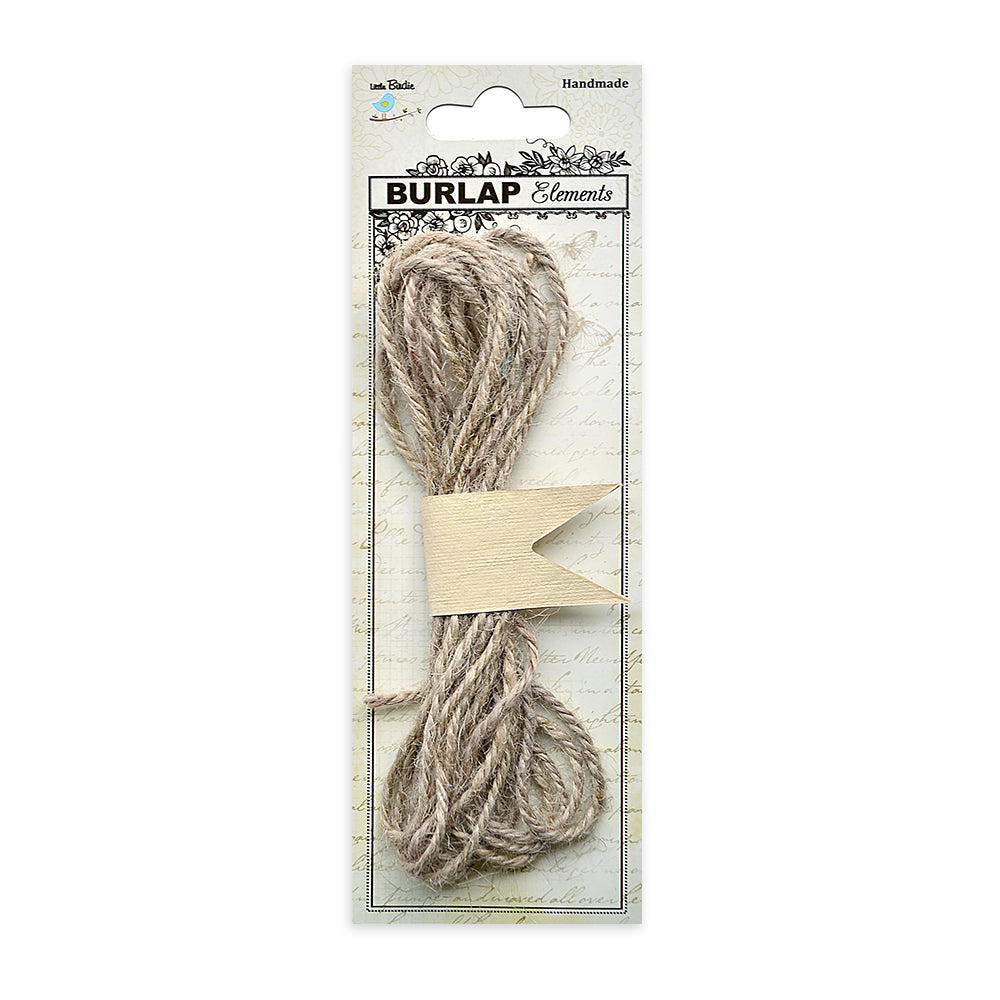 Itsy Bitsy Jute Twine - Natural, 3m