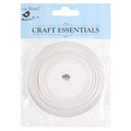 Satin Ribbons - 25mm Width -White - 15mtr