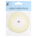 Satin Ribbons - 25mm Width - Cream - 15mtr