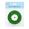 Satin Ribbons - 25mm Width - Green - 15mtr