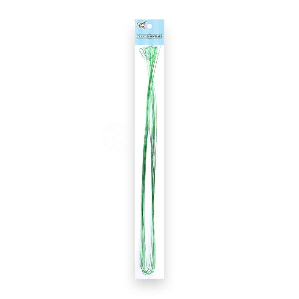 Itsy Bitsy Flower Making Stem 10 pcs- Green