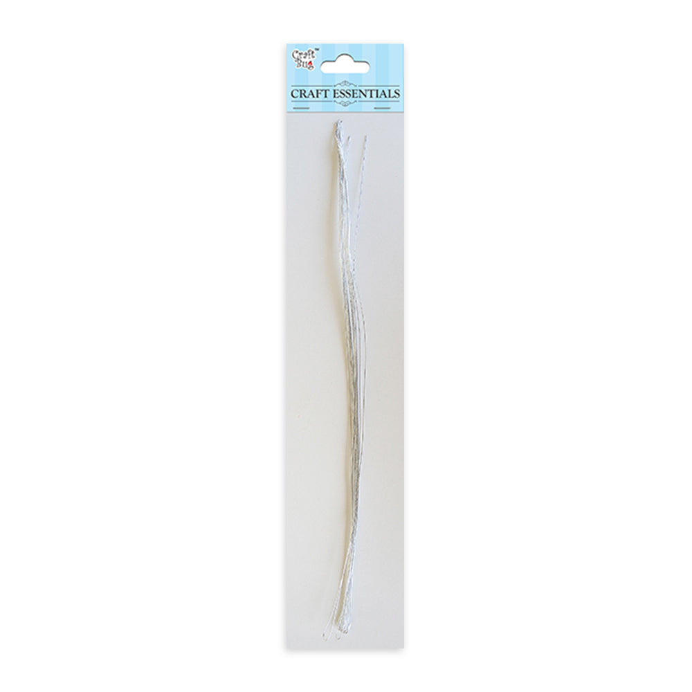 Itsy Bitsy Flower Making Wire 10 pcs- Silver