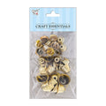 Itsy Bitsy Bells - Gold, Assorted, 30Pc