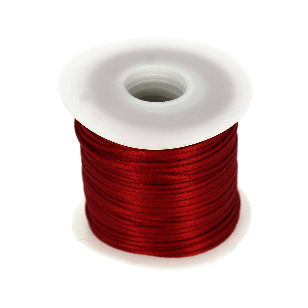 Satin Ribbon Cord Red 40mtr 1.5mm 1Roll