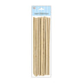 Itsy Bitsy Round Bamboo Sticks - Natural, 5mm, 12 - 50gm