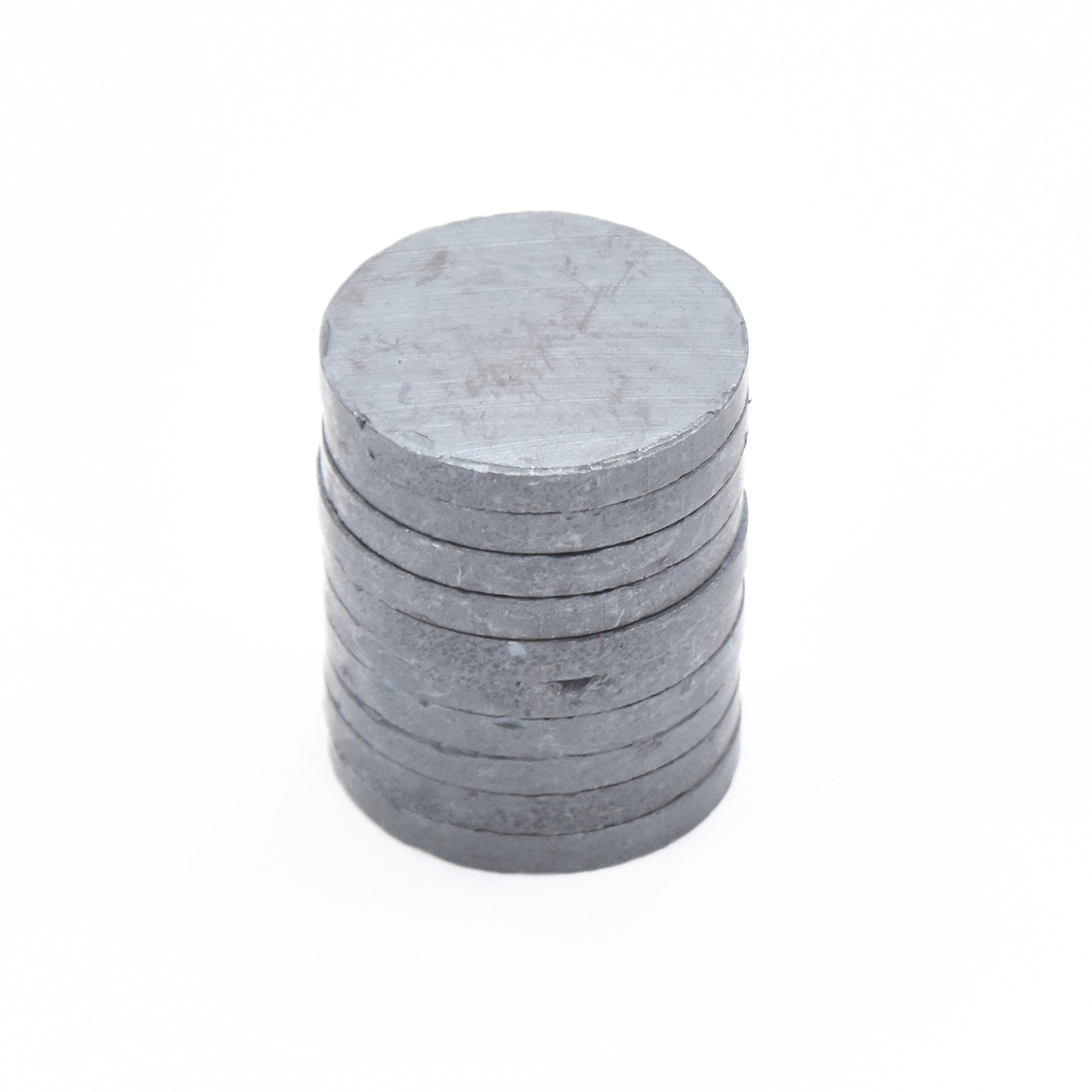 Powerful Ferrite Disc Magnet - 25x3mm, 10pc