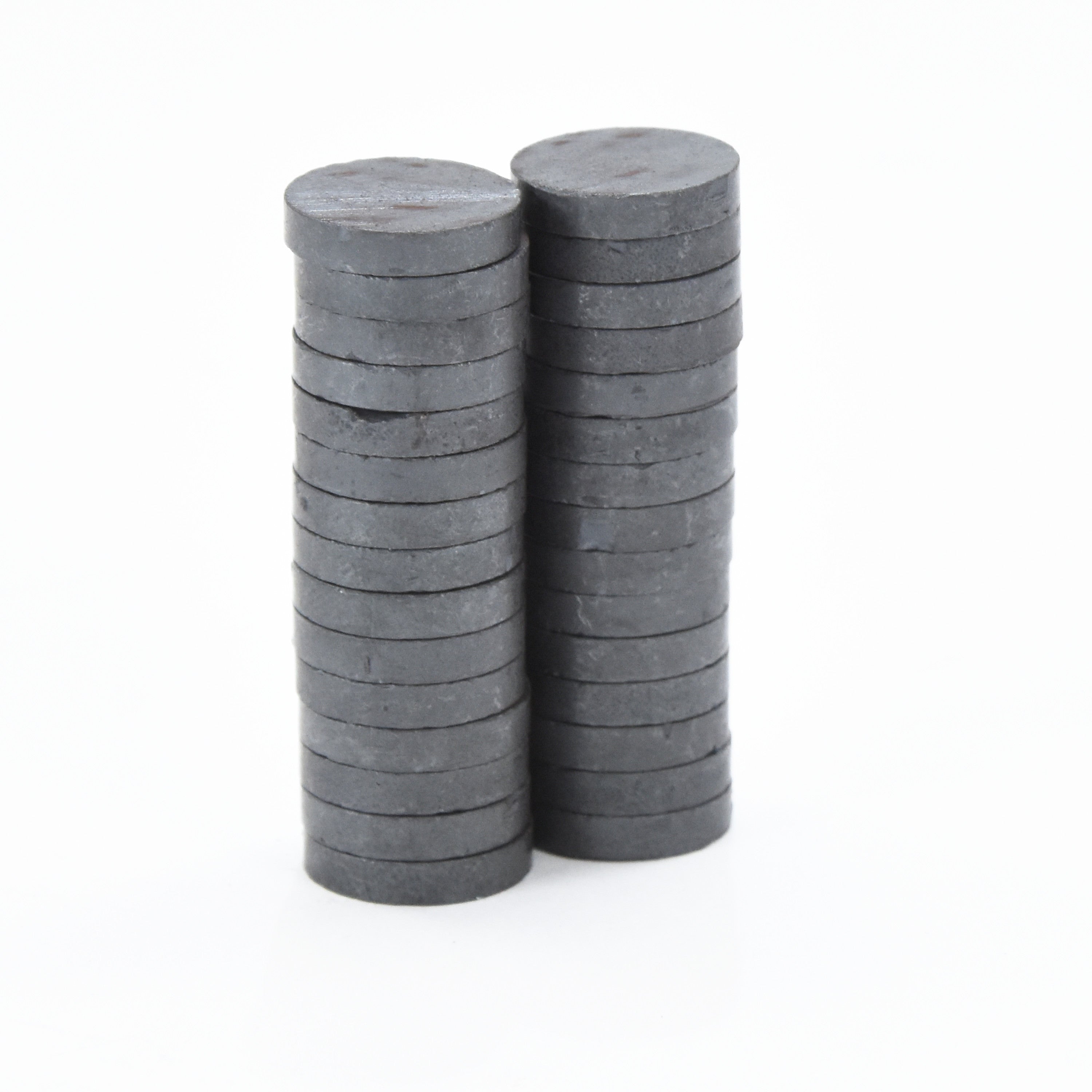 Powerful Ferrite Disc Magnet - 15x3mm, 30pc