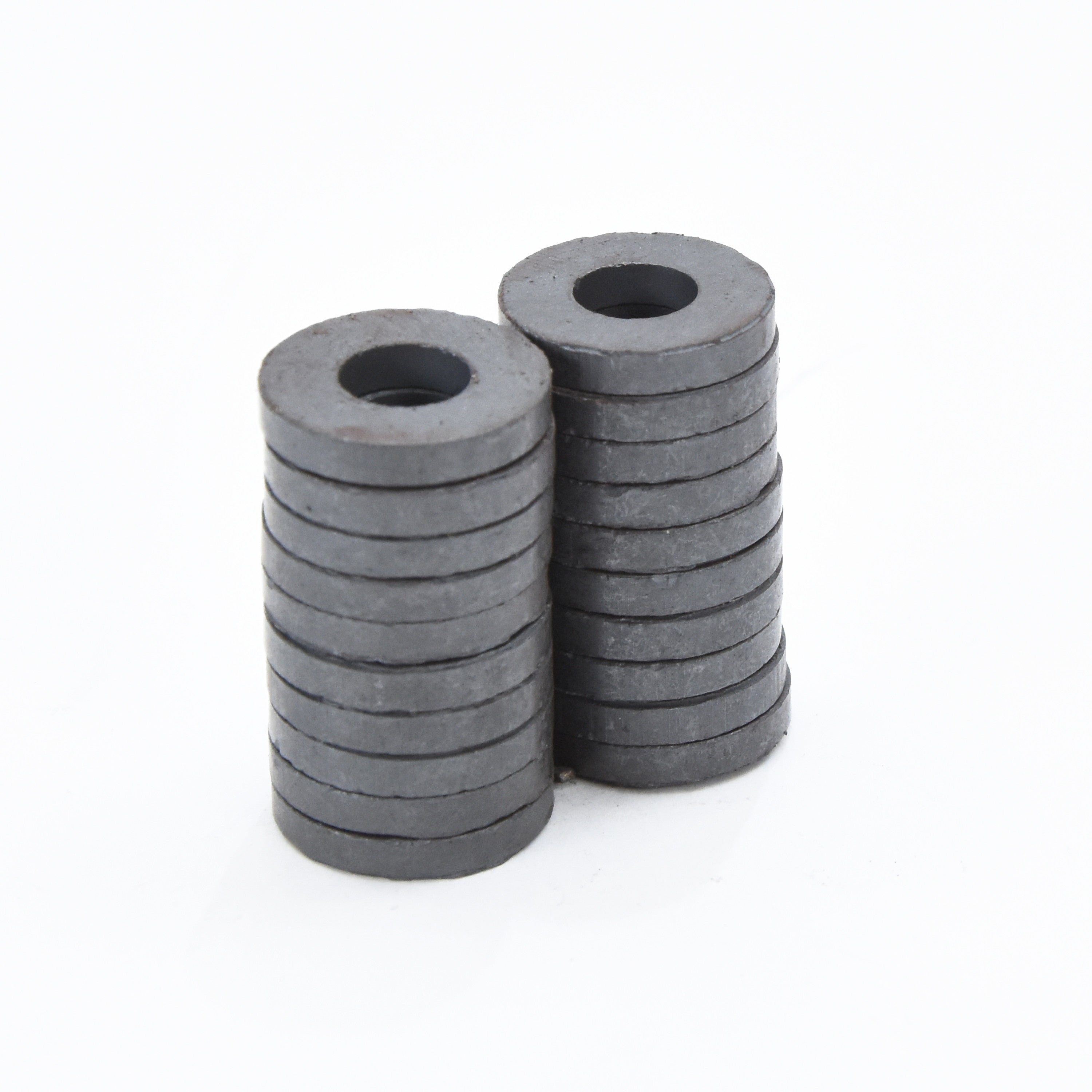 Ferrite Ring Magnet - 17.5x7.5x3mm, 20pc