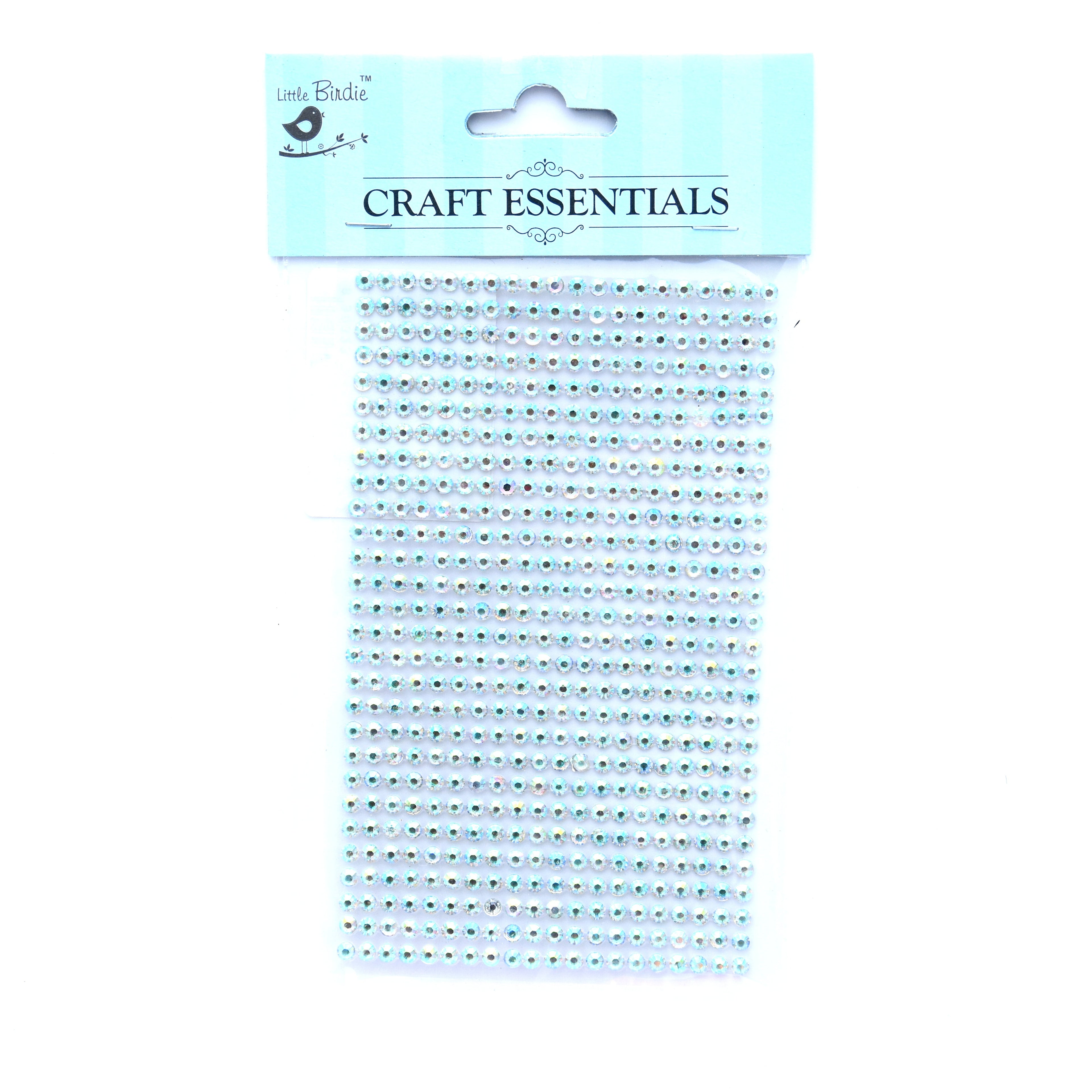 Selfadhesive Crystal Stone Rainbow 4Mm 260Pc 1Pk