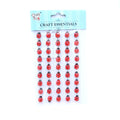Mini Lady Bugs Strips - 13mm, 45Pc