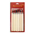 Wood Carving Tool Set Blister 6Pcs