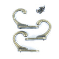 Multipurpose Hook With Screws 1-Hole 3Pc Ib