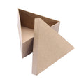 Paper Mache Box- Triangle, 4 x 2 inch