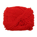 Wool Yarn Red 12G