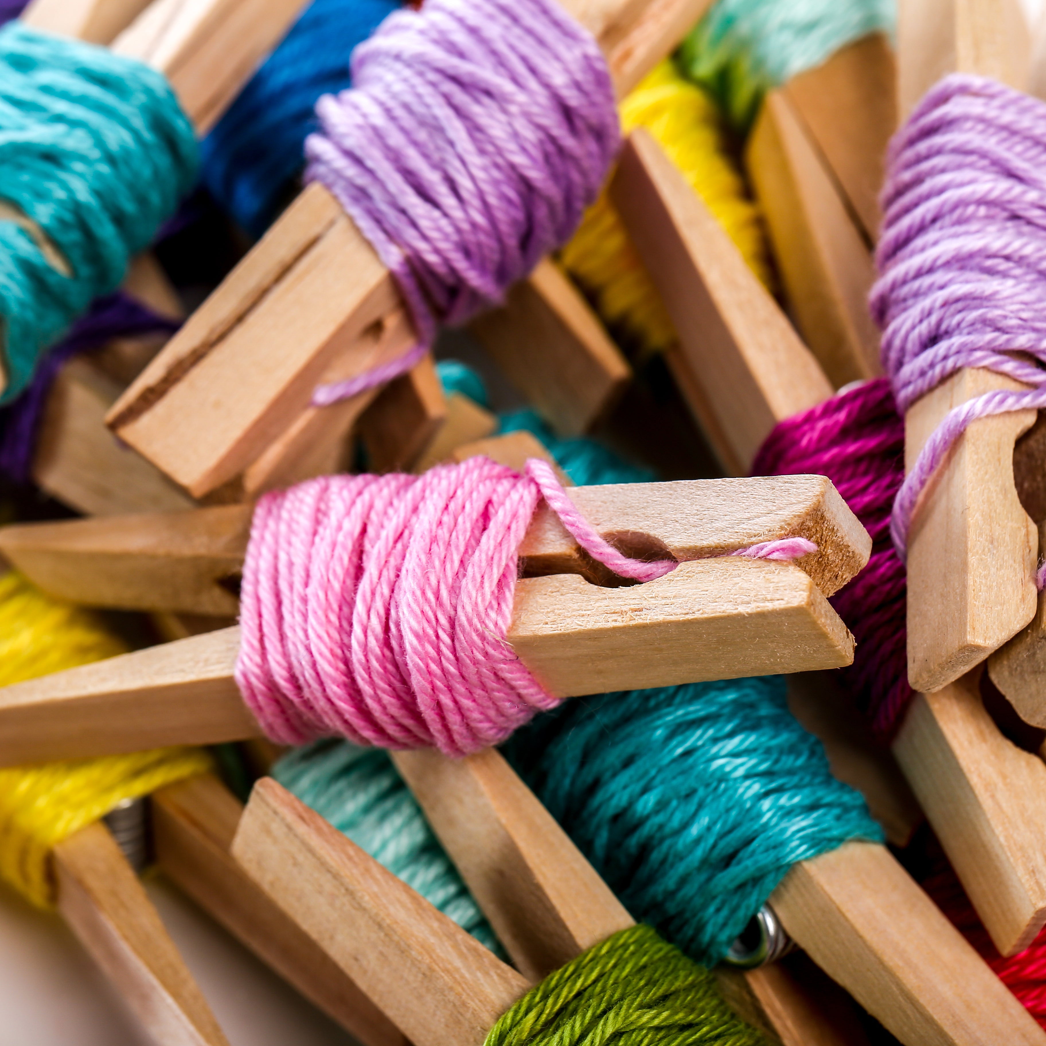 Multi Coloured Knitting Wool Yarn 4Ply 12Pcs In 1Pack