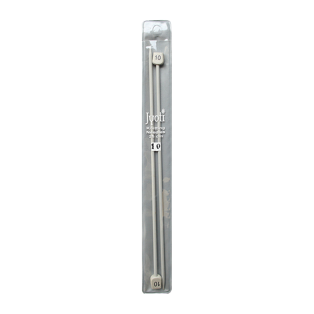 Extra Aluminum Knitting Needle 25Cm (No.10) 2Pcs Pb Jyoti