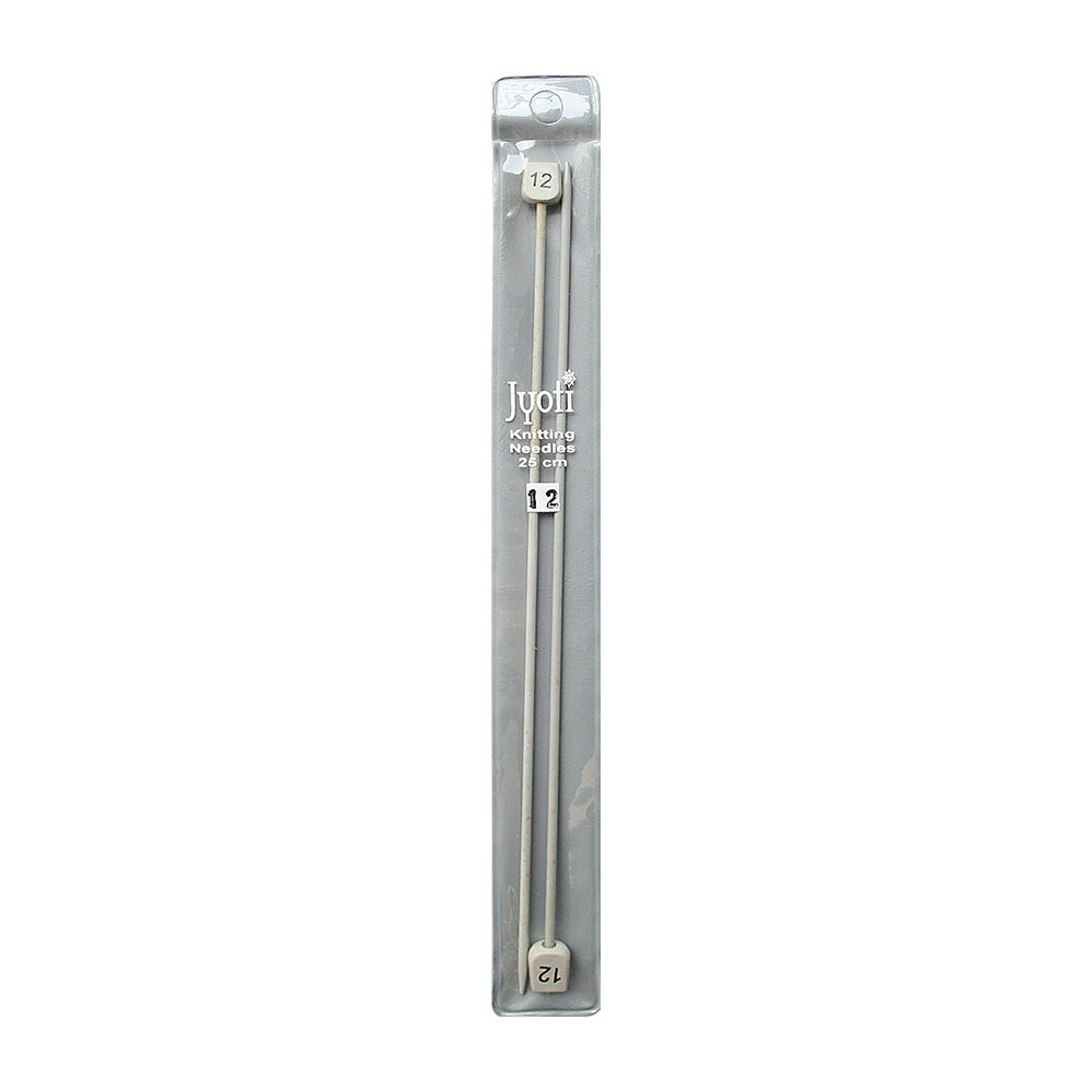 Extra Aluminum Knitting Needle 25Cm (No.12) 2Pcs Pb Jyoti
