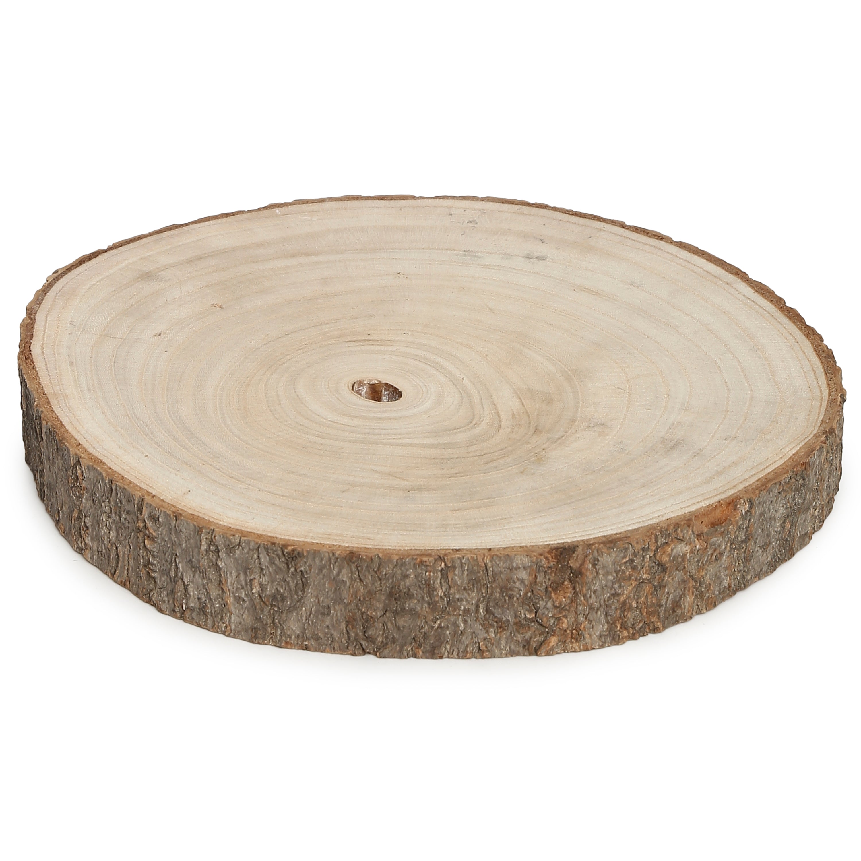 Wooden Slice Natural Round 23X3Cm 1Pc Ib