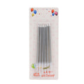 Candle Silver 6Pcs Blister Ib