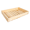 Wooden Multipurpose Slotted Serving Tray 12 X 18 X 2Inch 1Pc Ib