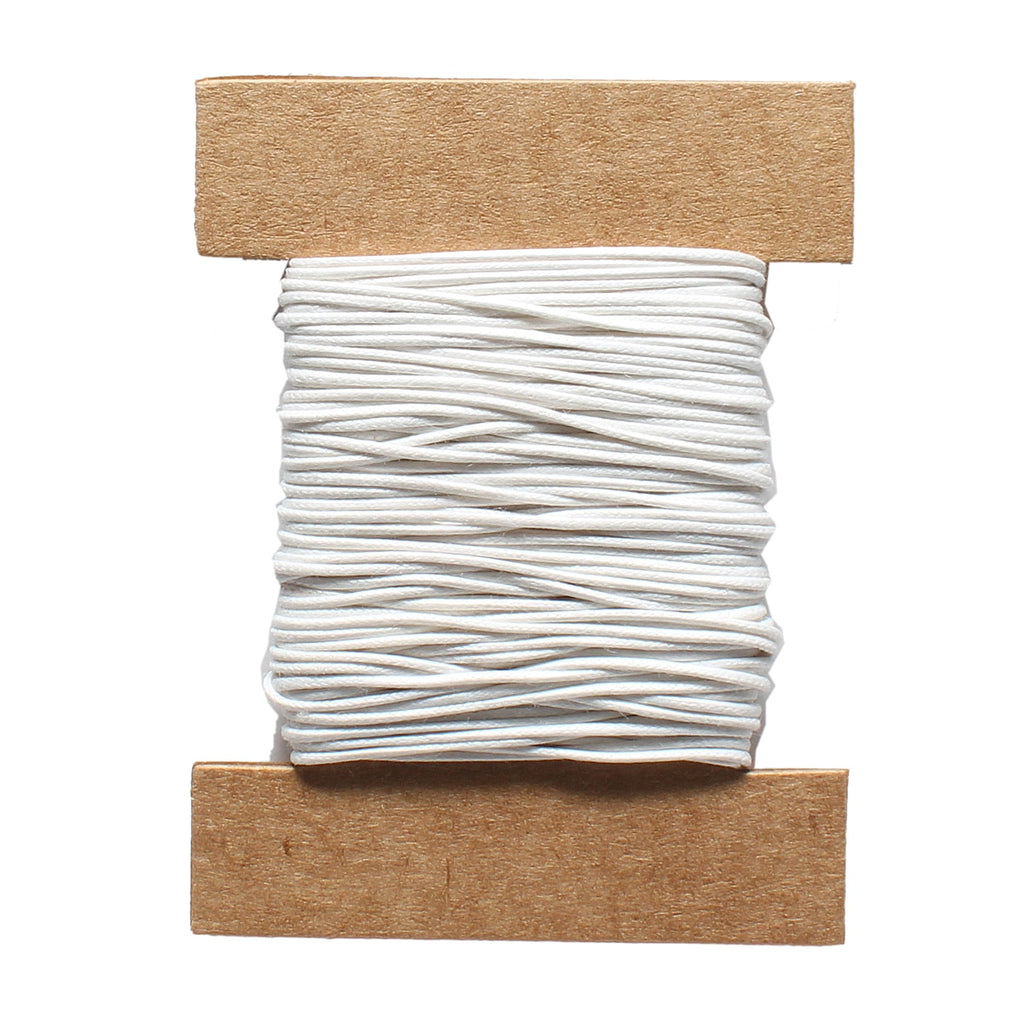 Cotton Cord 0.5Mm White 10Mtr Ib