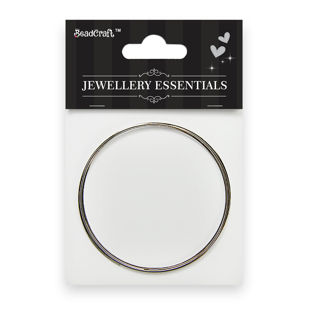 Findings Memory Wire Medium Nickle 5Lines