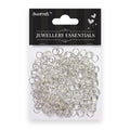 Findings Jump Ring Open 8mm Silver 25gm