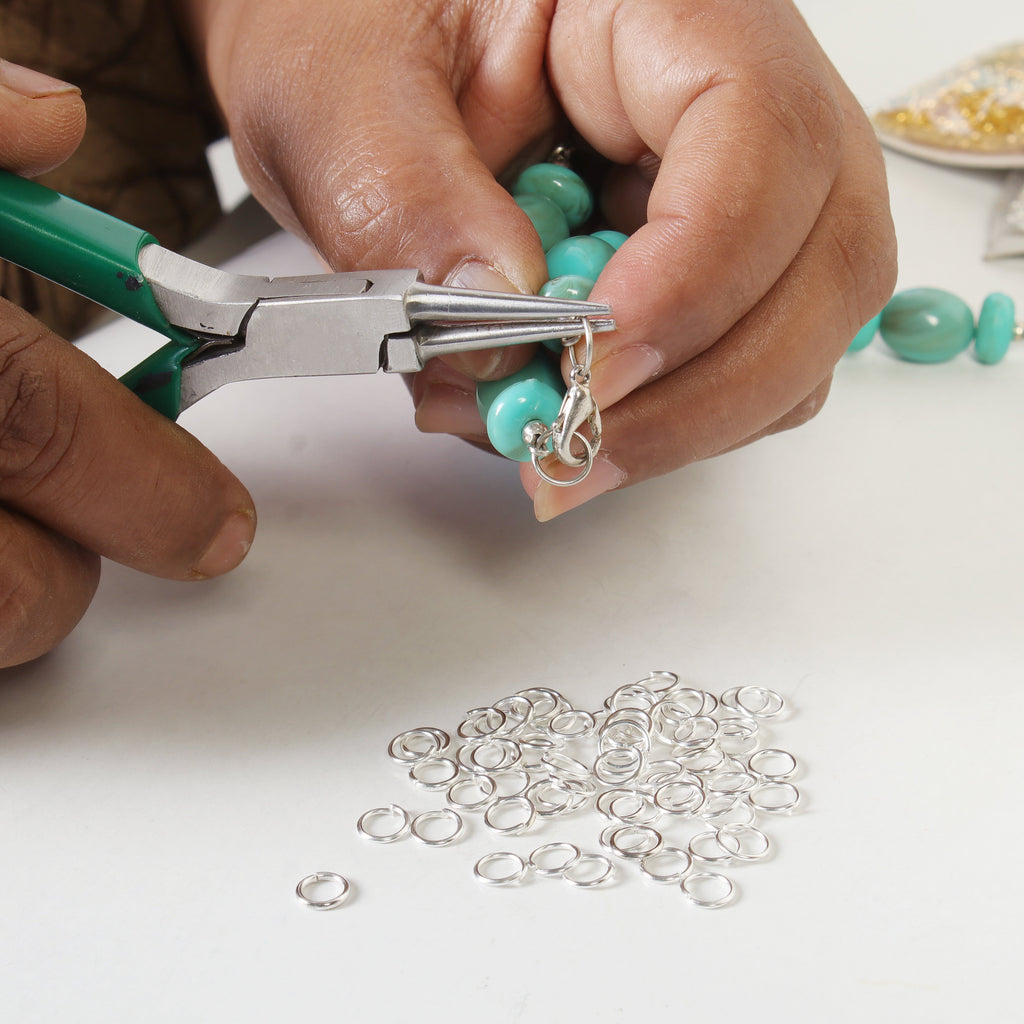 Findings Jump Ring Open 4mm Silver 25gm