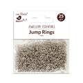 Findings Jump Ring Open 4mm Nickel 25gm