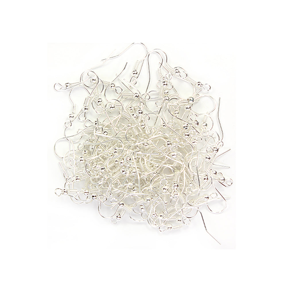 Findings Earwire Hooks Silver 25gm