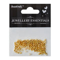 Findings Crimp Beads 3Mm Gold 5Grm