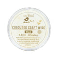 Colored Craft Wire 0.3 Mm Black 10Mtrs 1Pc Roll Ib