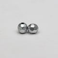 Beads Silver Faceted 6Mm X 6Mm 30G Pb Ib