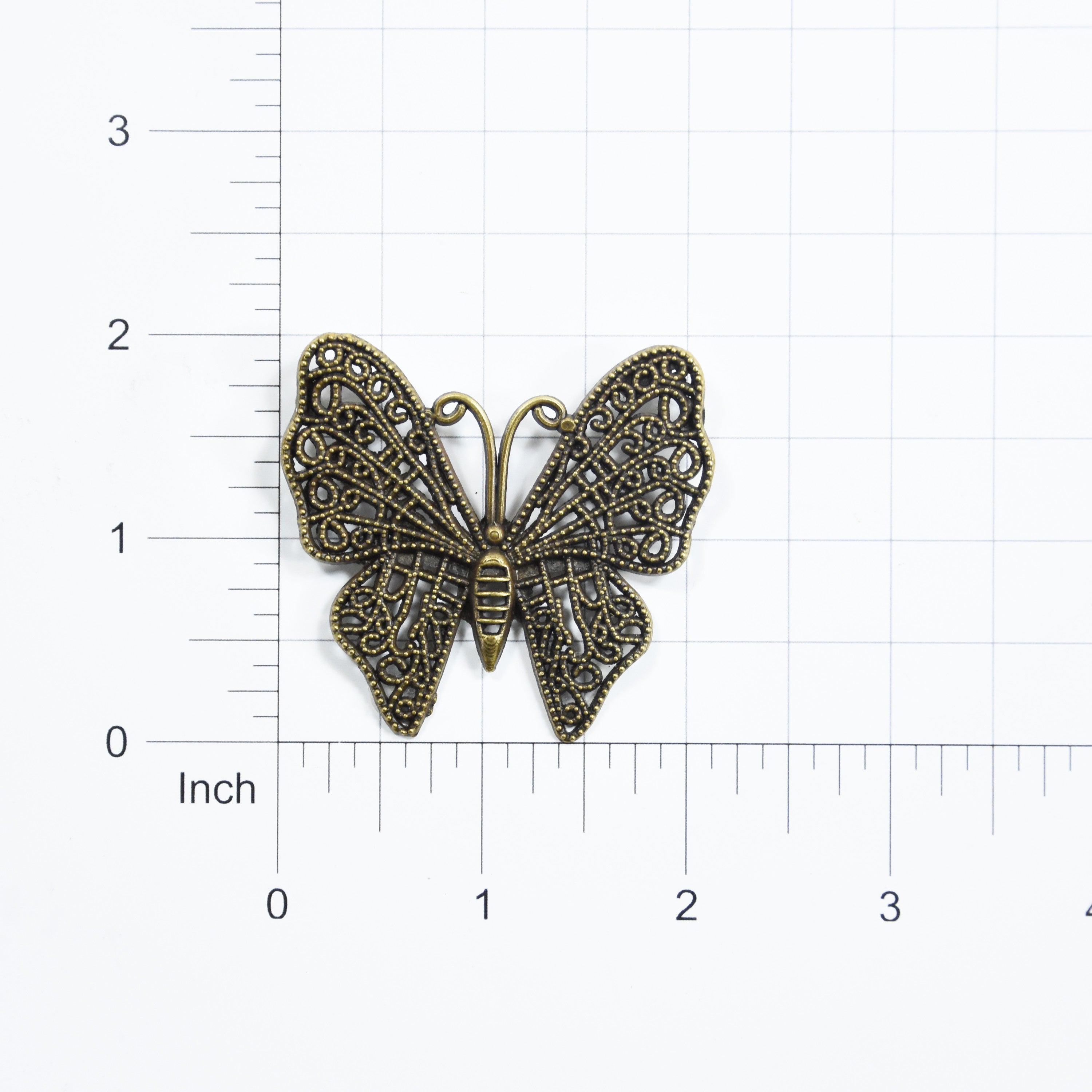Metal Charms Butterfly Classic 1Pc Pbci Ib