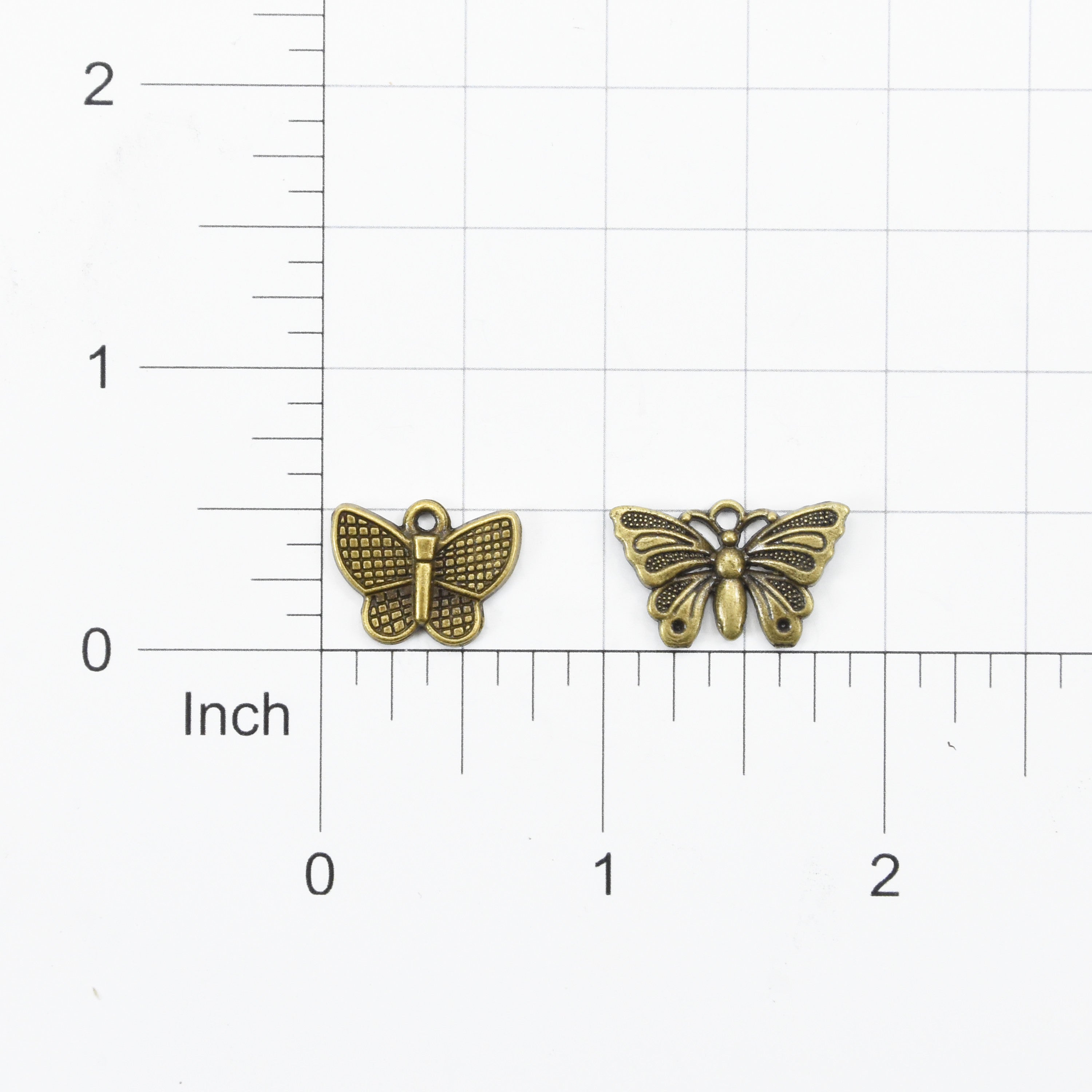 Metal Charms Butterfly Park 4Pcs Pbci Ib