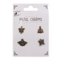 Metal Charms Buzz And Bees 4Pcs Pbci Ib