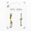 Metal Charms Tools 4Pcs Pbci Ib