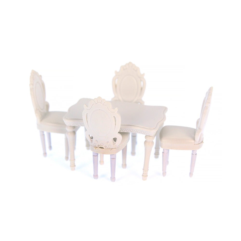 Miniature Square Dining Table 5Pcs Ib