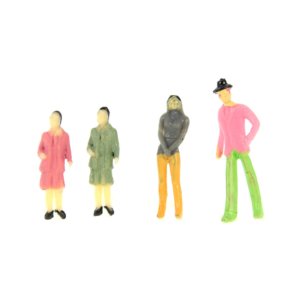 Miniature Human Figures 25Mm 4Pcs Ib