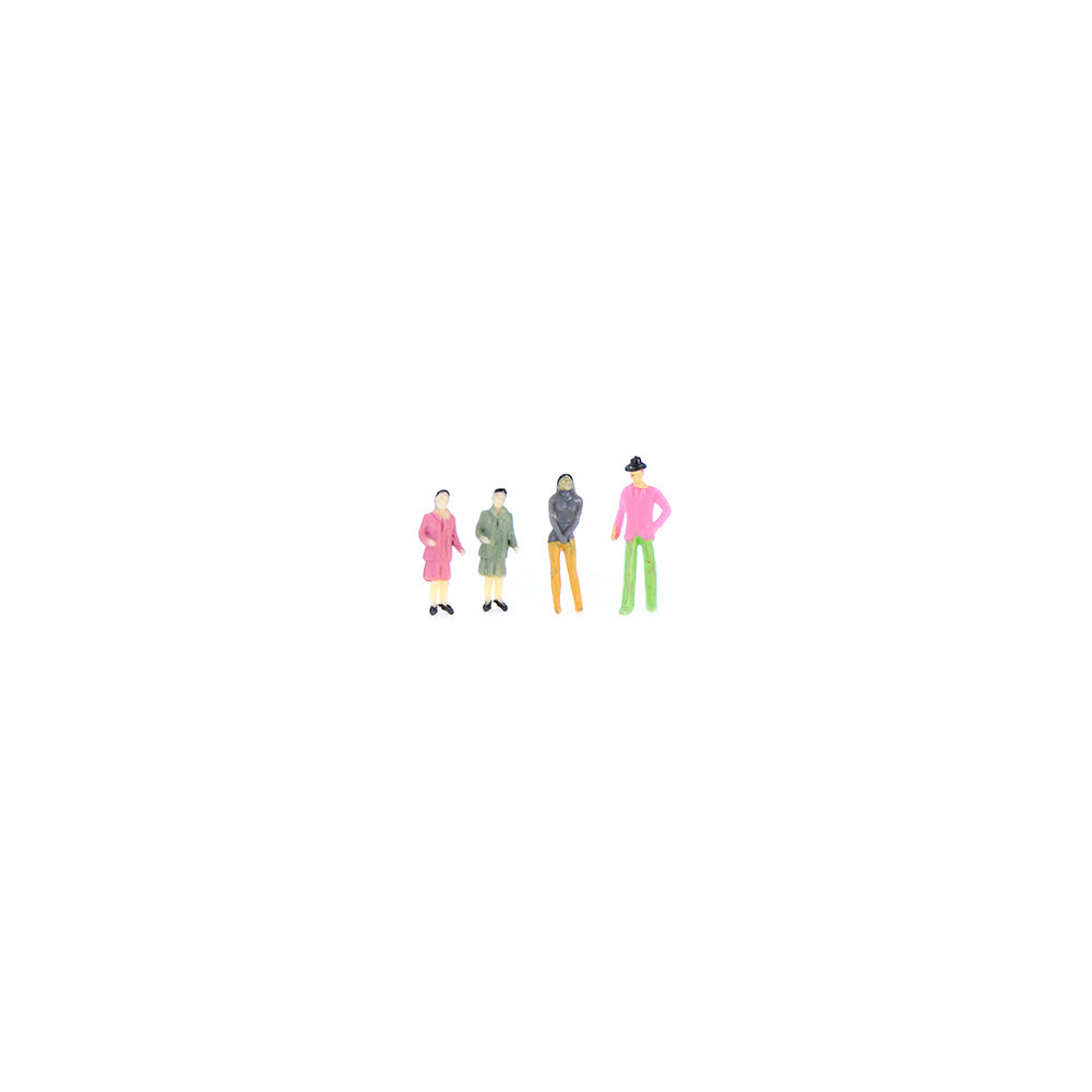 Miniature Human Figures 25Mm 4Pcs Ib