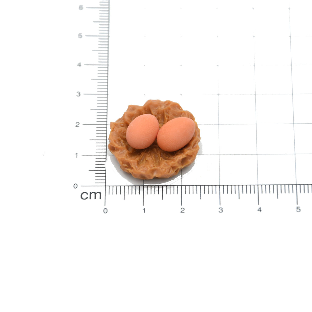 Miniatures Eggs In A Nest 1Pc Assorted