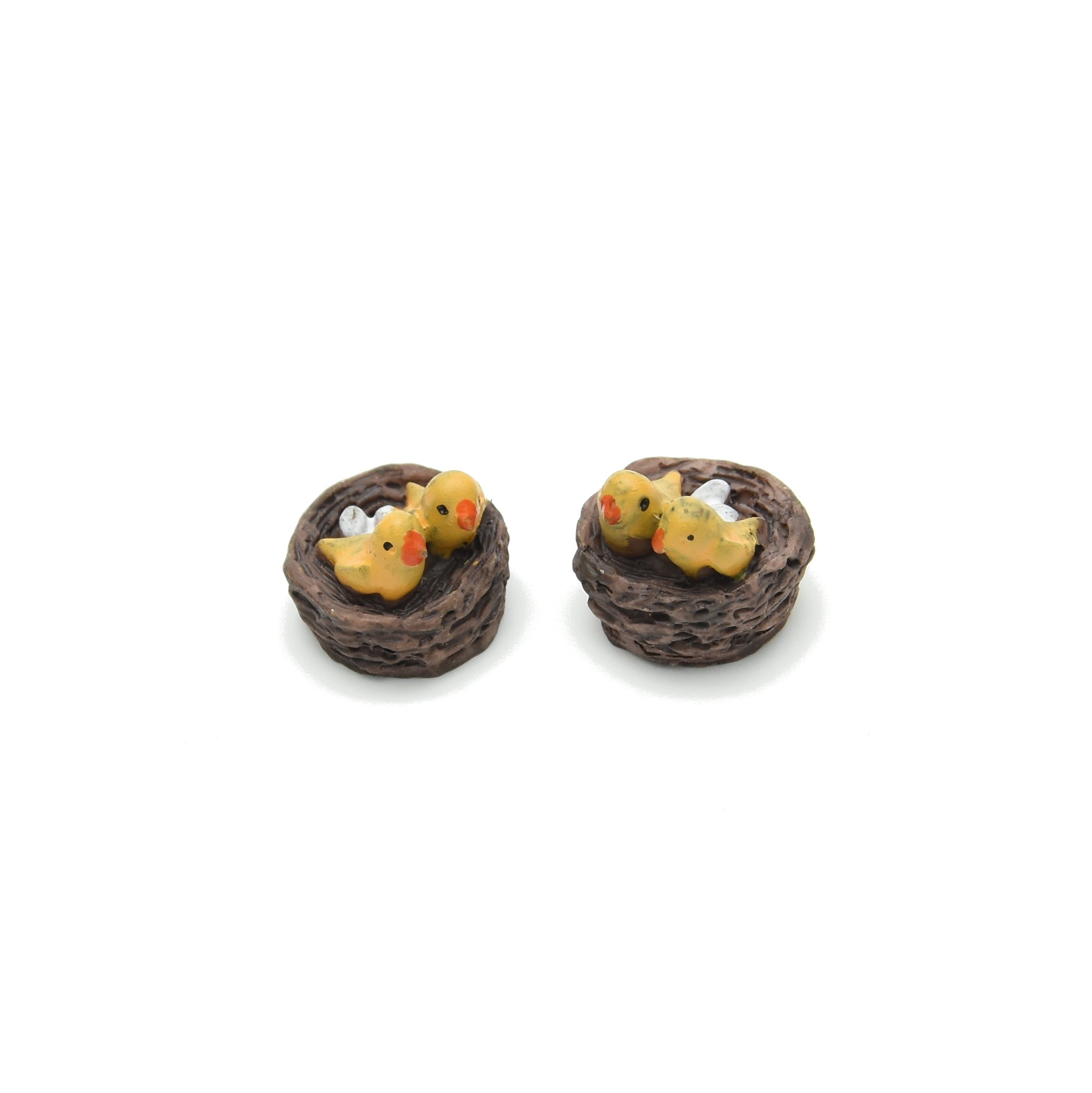 Miniatures Bird Nest 2Pc Ib
