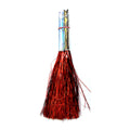 Party Pom Poms - Hand Held,Assorted Colour  Red