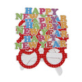 Itsy Bitsy Happy New Year Polka Dot Goggles-Red
